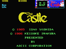 The Castle screenshot 2 for MSX